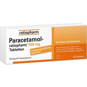 PARACETAMOL-ratiopharm 500 mg Tabletten